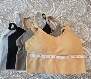 Set of 5 bralets NWOT